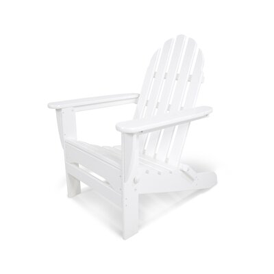 POLYWOOD® Classic Folding Adirondack Chair & Reviews | Wayfair